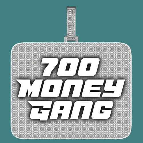 CUSTOM LETTER NECKLACE 3D BIG SQUARE sold by The GUU Shop