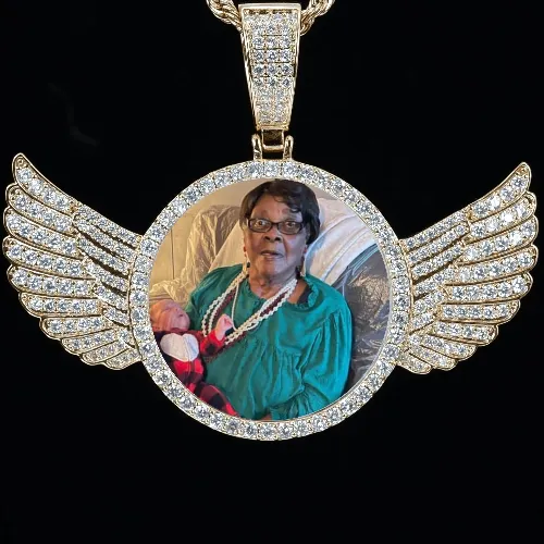 CUSTOM PICTURE PENDANT STYLE-4 sold by The GUU Shop