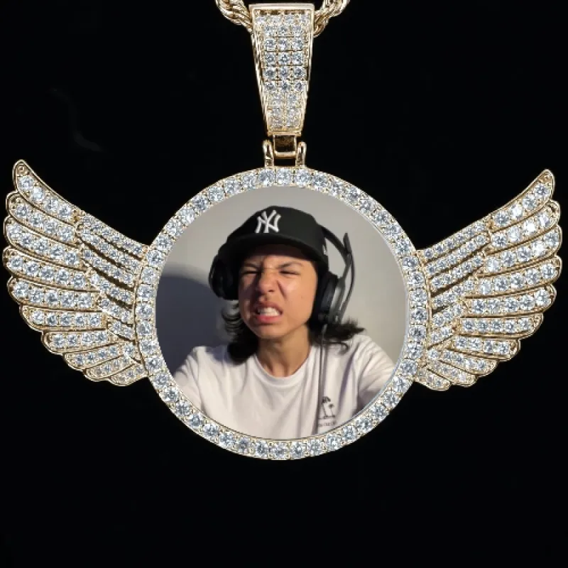 CUSTOM PICTURE PENDANT STYLE-4 sold by The GUU Shop