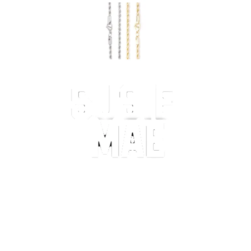 Custom Letters Baguette Two Layer Necklace sold by The GUU Shop