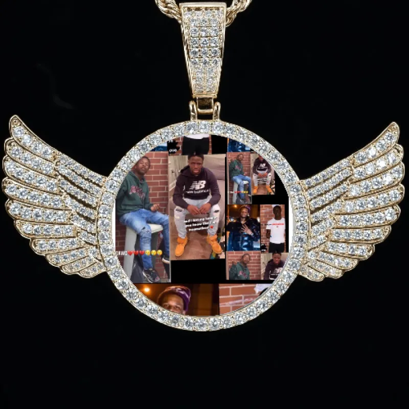 CUSTOM PICTURE PENDANT STYLE-4 sold by The GUU Shop