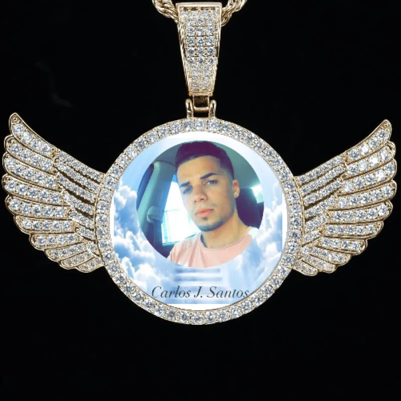 CUSTOM PICTURE PENDANT STYLE-4 sold by The GUU Shop