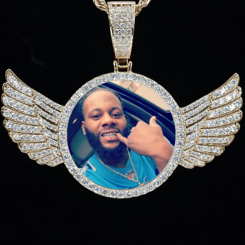 CUSTOM PICTURE PENDANT STYLE-4 sold by The GUU Shop