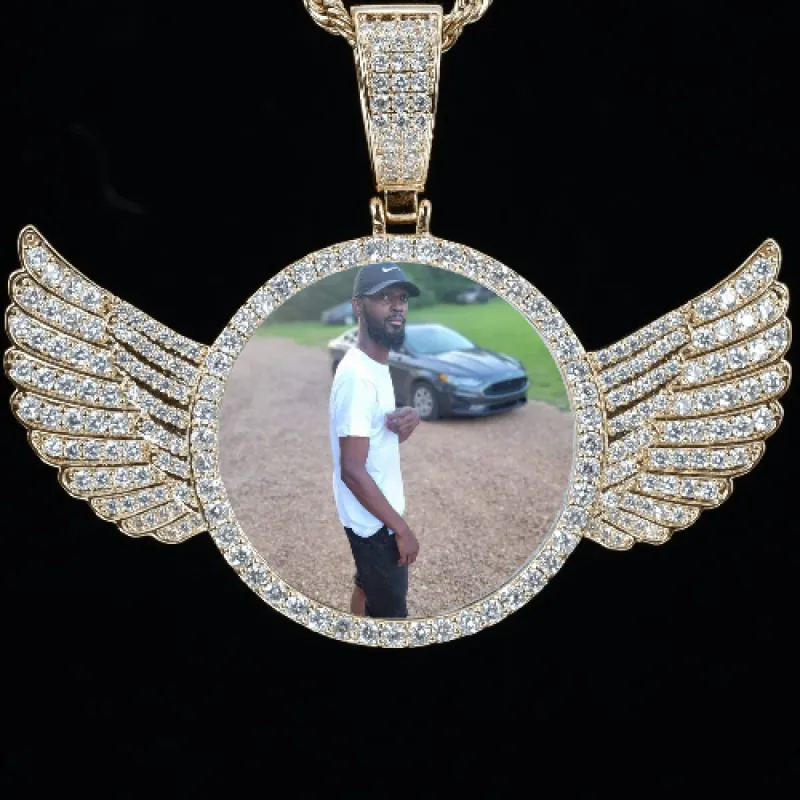 CUSTOM PICTURE PENDANT STYLE-4 sold by The GUU Shop