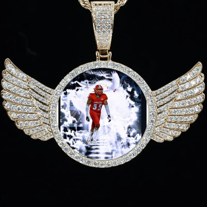 CUSTOM PICTURE PENDANT STYLE-4 sold by The GUU Shop