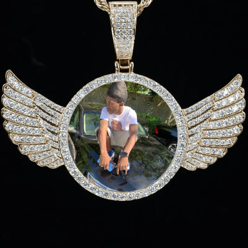 CUSTOM PICTURE PENDANT STYLE-4 sold by The GUU Shop