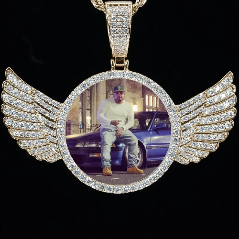 CUSTOM PICTURE PENDANT STYLE-4 sold by The GUU Shop