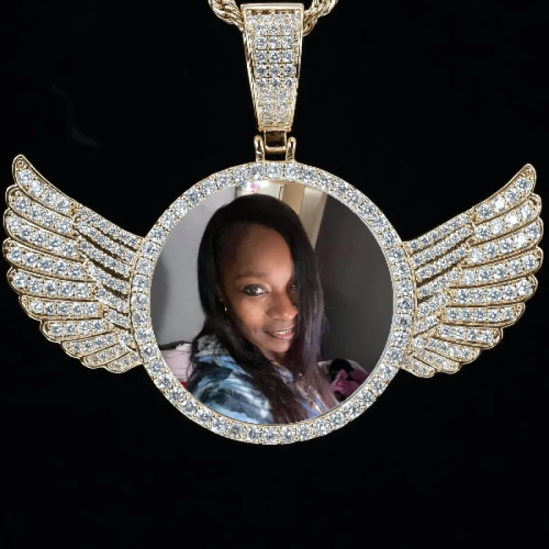 CUSTOM PICTURE PENDANT STYLE-4 sold by The GUU Shop