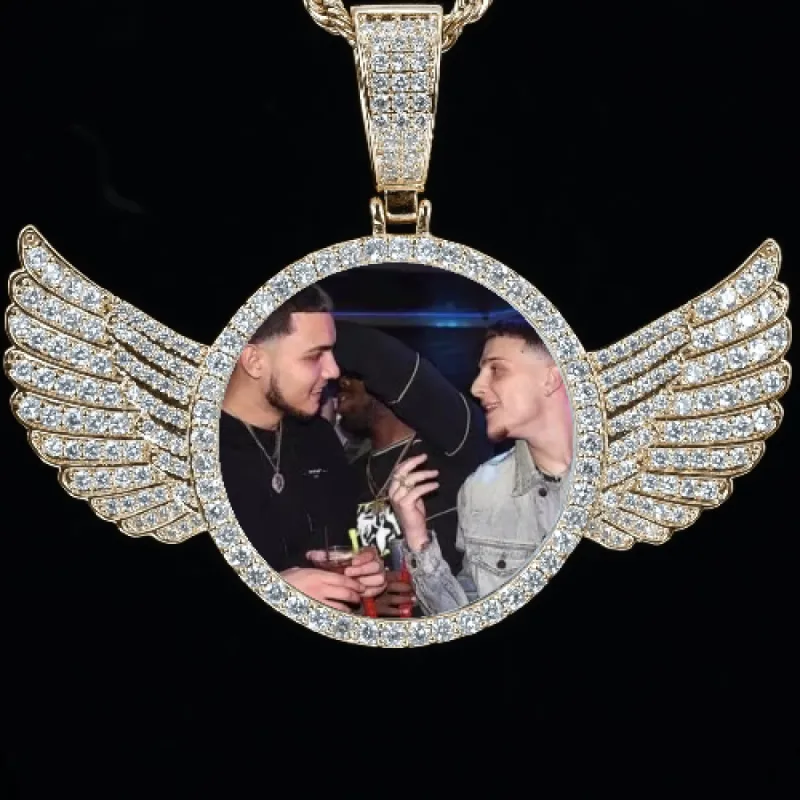 CUSTOM PICTURE PENDANT STYLE-4 sold by The GUU Shop