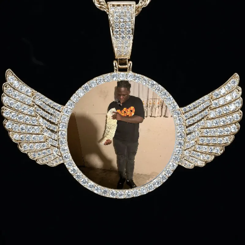 CUSTOM PICTURE PENDANT STYLE-4 sold by The GUU Shop