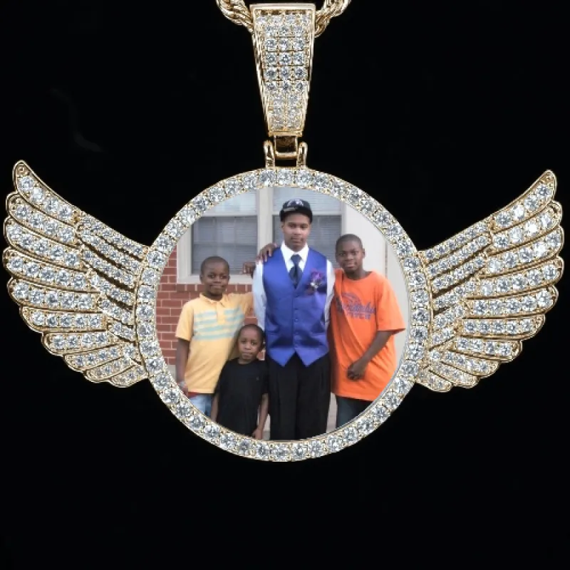 CUSTOM PICTURE PENDANT STYLE-4 sold by The GUU Shop