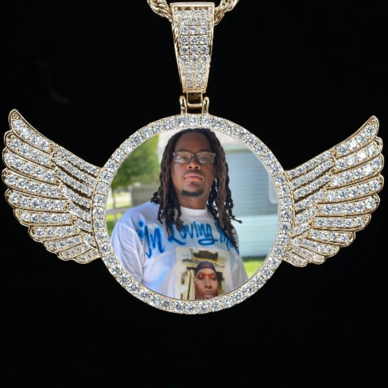 CUSTOM PICTURE PENDANT STYLE-4 sold by The GUU Shop