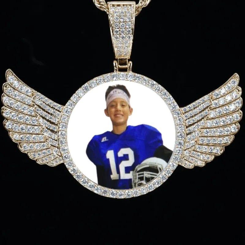 CUSTOM PICTURE PENDANT STYLE-4 sold by The GUU Shop