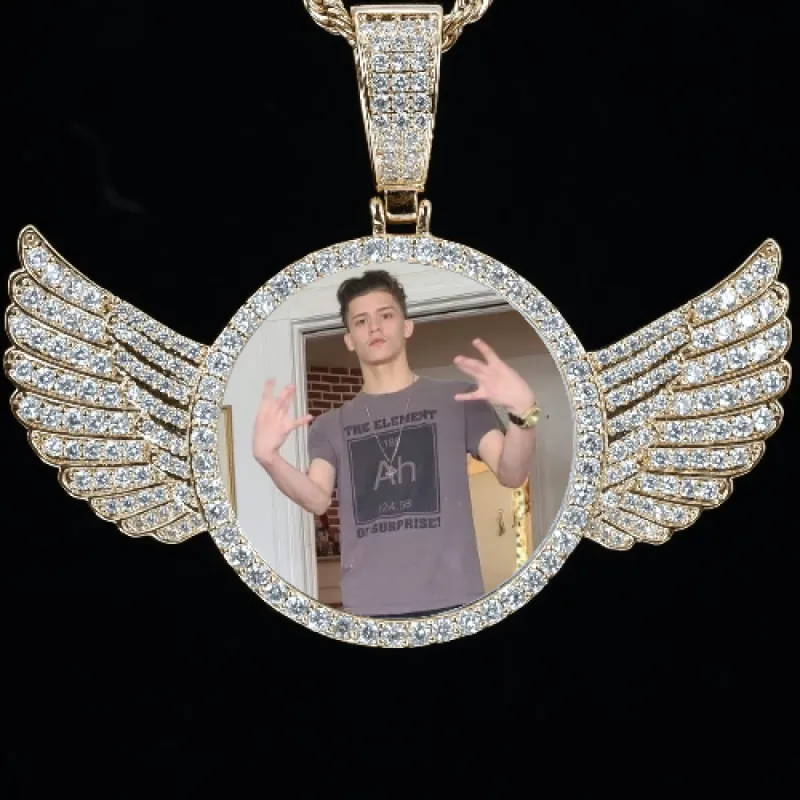 CUSTOM PICTURE PENDANT STYLE-4 sold by The GUU Shop