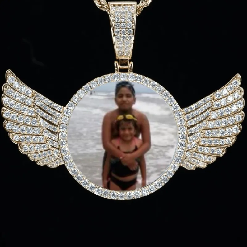 CUSTOM PICTURE PENDANT STYLE-4 sold by The GUU Shop