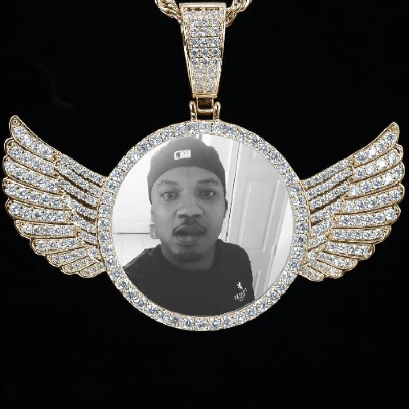 CUSTOM PICTURE PENDANT STYLE-4 sold by The GUU Shop