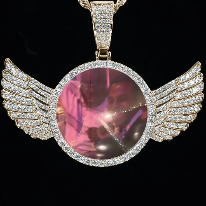 CUSTOM PICTURE PENDANT STYLE-4 sold by The GUU Shop