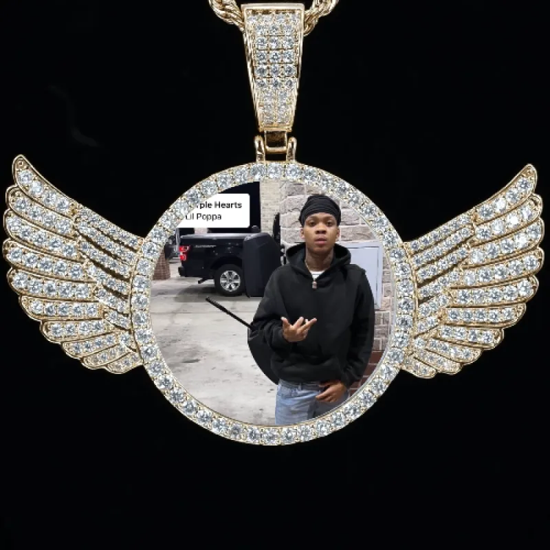 CUSTOM PICTURE PENDANT STYLE-4 sold by The GUU Shop