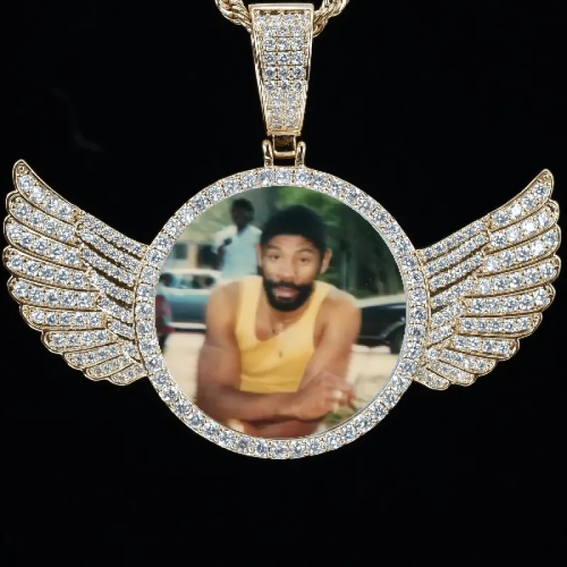 CUSTOM PICTURE PENDANT STYLE-4 sold by The GUU Shop