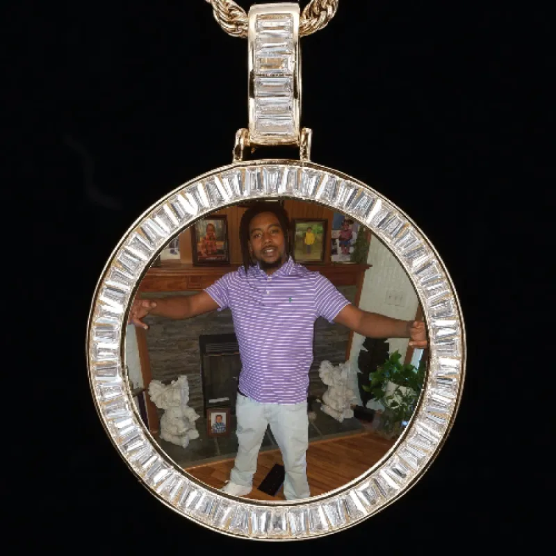 CUSTOM PICTURE PENDANT STYLE-2 sold by The GUU Shop