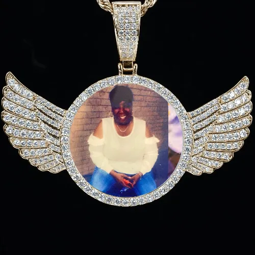 CUSTOM PICTURE PENDANT STYLE-4 sold by The GUU Shop