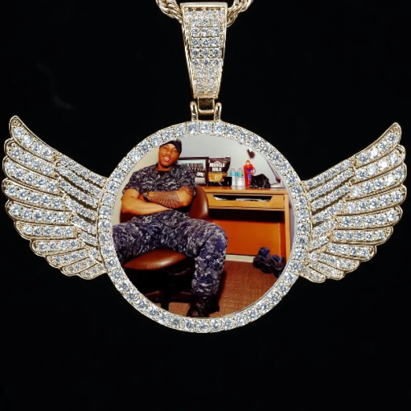 CUSTOM PICTURE PENDANT STYLE-4 sold by The GUU Shop