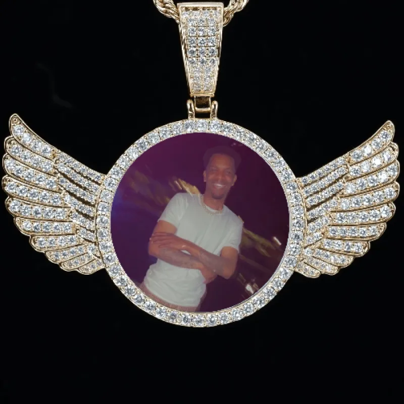 CUSTOM PICTURE PENDANT STYLE-4 sold by The GUU Shop