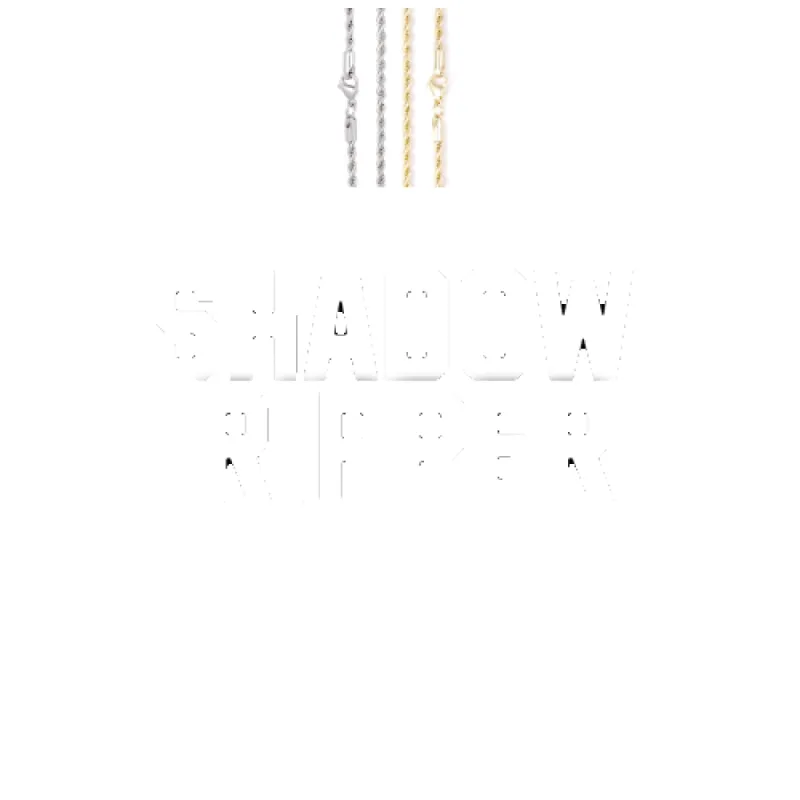 Custom Letters Baguette Two Layer Necklace sold by The GUU Shop