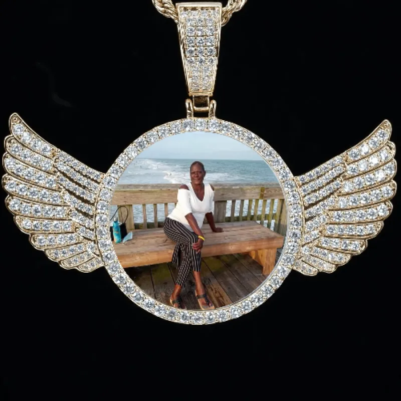 CUSTOM PICTURE PENDANT STYLE-4 sold by The GUU Shop