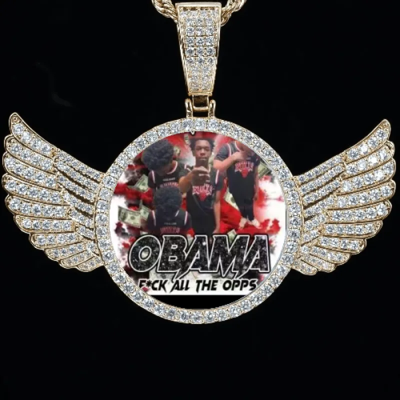 CUSTOM PICTURE PENDANT STYLE-4 sold by The GUU Shop