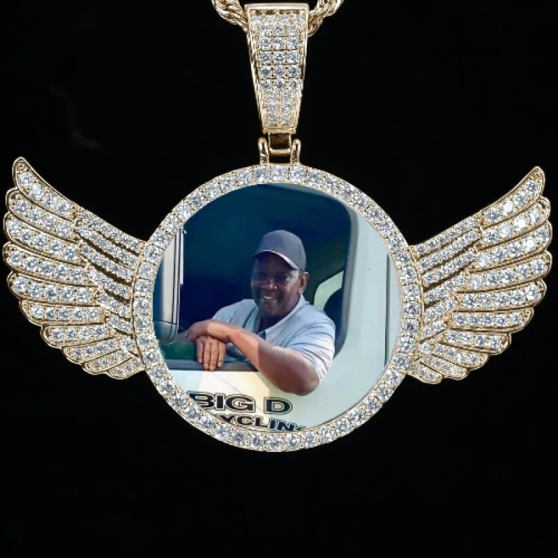 CUSTOM PICTURE PENDANT STYLE-4 sold by The GUU Shop