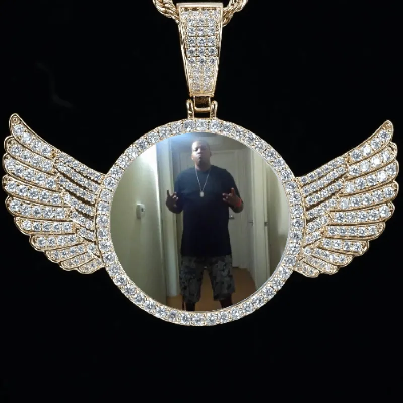 CUSTOM PICTURE PENDANT STYLE-4 sold by The GUU Shop