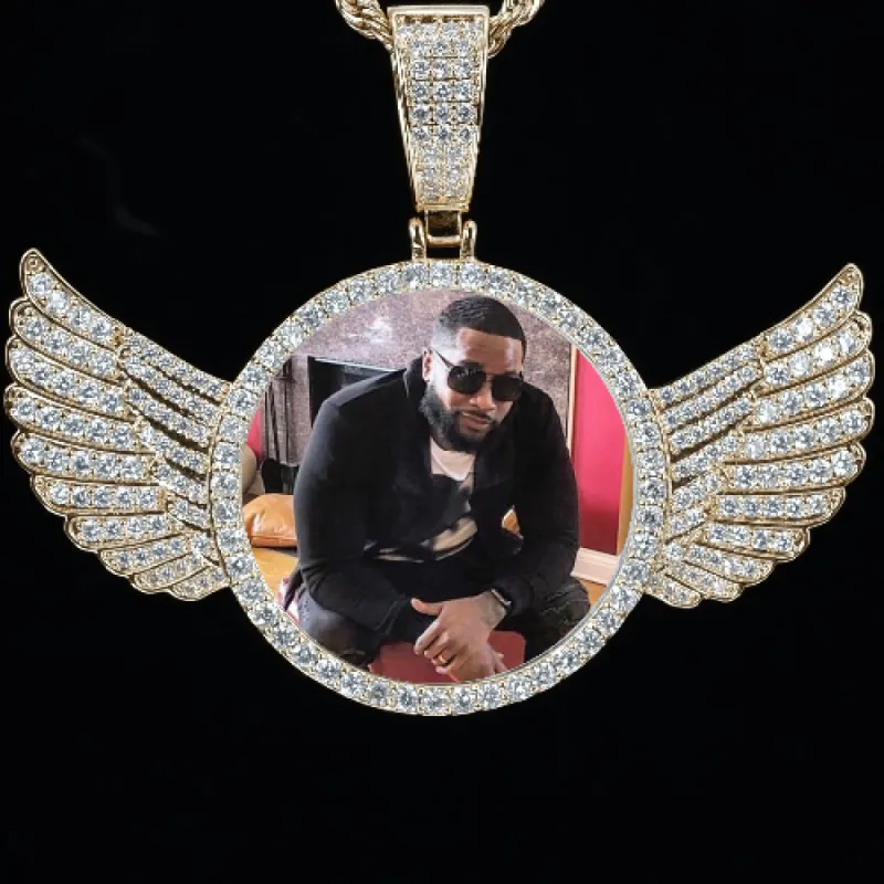 CUSTOM PICTURE PENDANT STYLE-4 sold by The GUU Shop