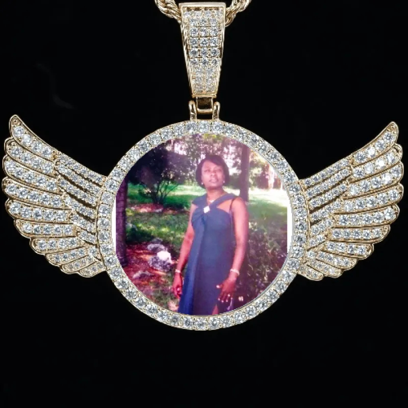 CUSTOM PICTURE PENDANT STYLE-4 sold by The GUU Shop