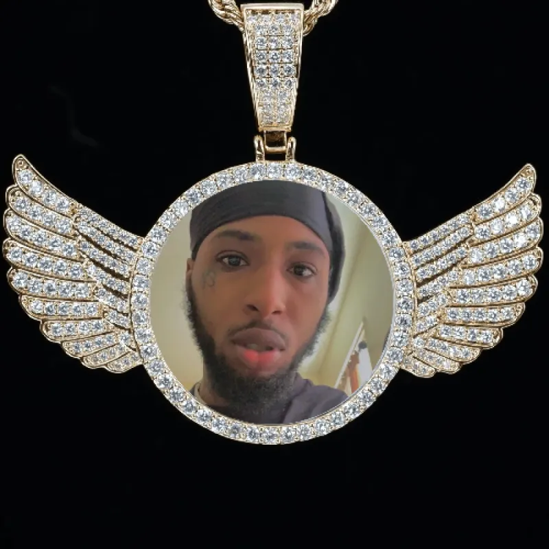 CUSTOM PICTURE PENDANT STYLE-4 sold by The GUU Shop