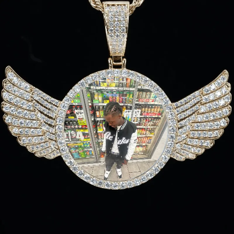 CUSTOM PICTURE PENDANT STYLE-4 sold by The GUU Shop