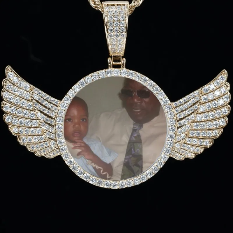 CUSTOM PICTURE PENDANT STYLE-4 sold by The GUU Shop