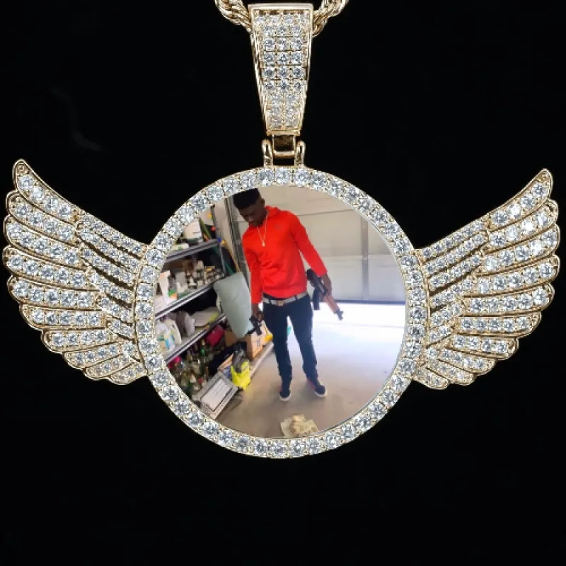 CUSTOM PICTURE PENDANT STYLE-4 sold by The GUU Shop