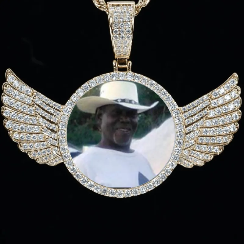 CUSTOM PICTURE PENDANT STYLE-4 sold by The GUU Shop