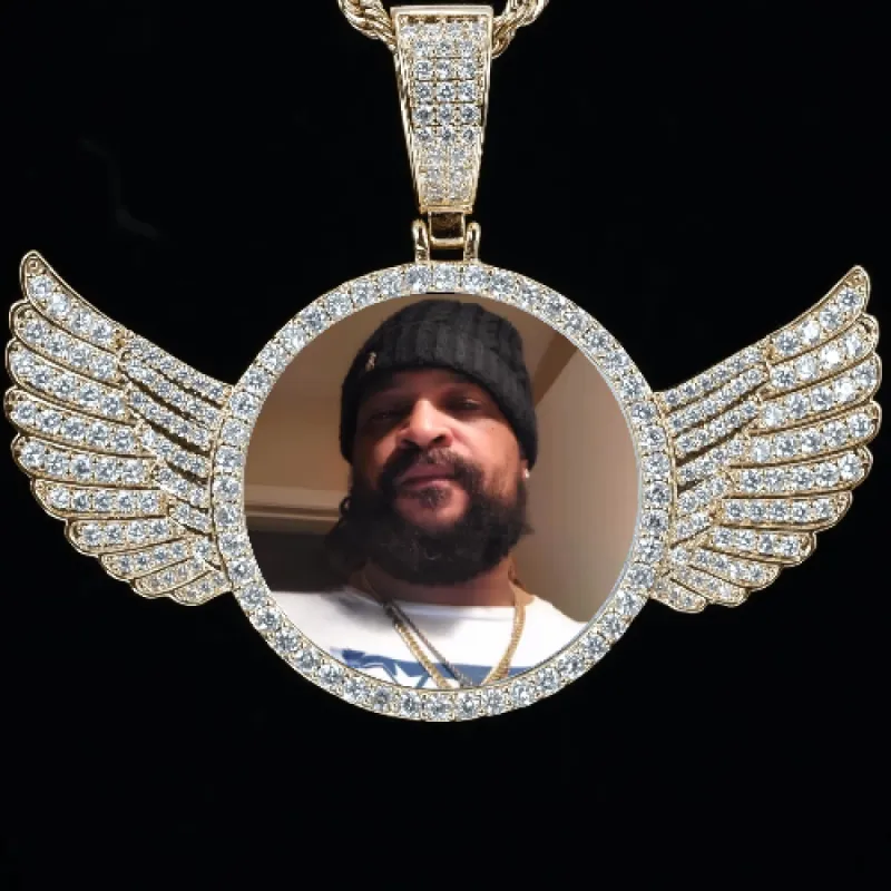 CUSTOM PICTURE PENDANT STYLE-4 sold by The GUU Shop