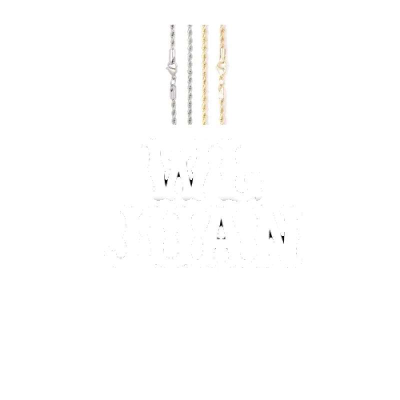 Custom Letters Freibeuter Font Necklace sold by The GUU Shop