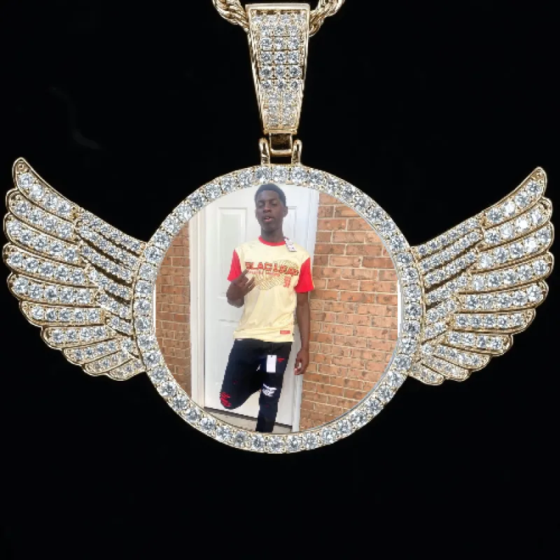 CUSTOM PICTURE PENDANT STYLE-4 sold by The GUU Shop