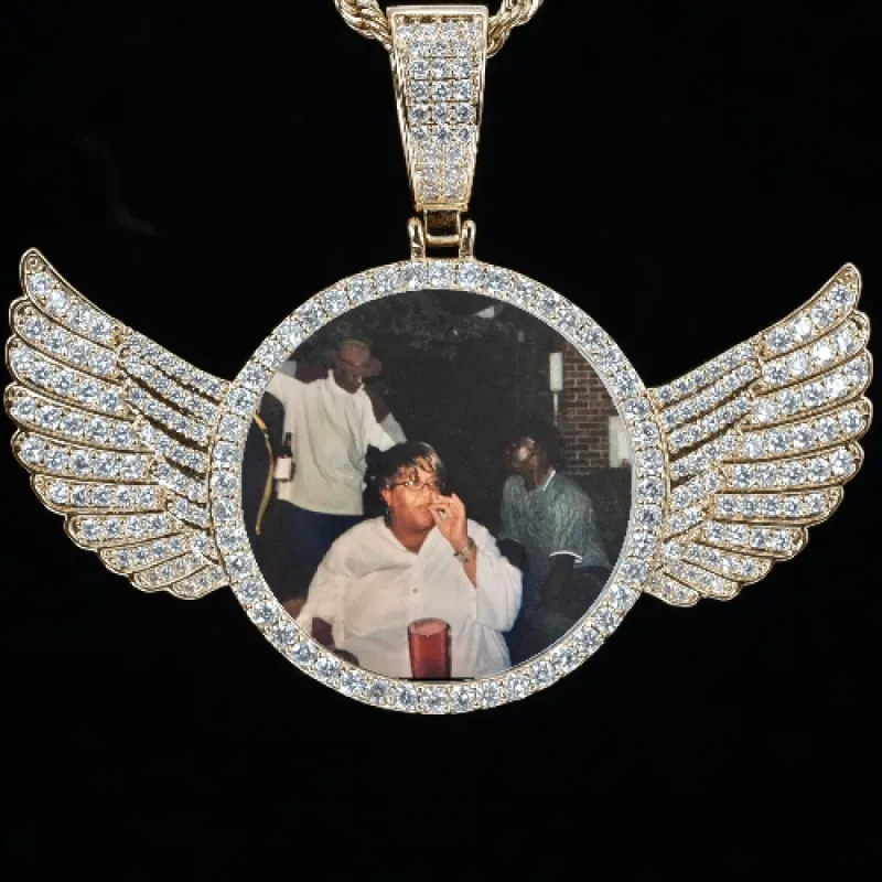 CUSTOM PICTURE PENDANT STYLE-4 sold by The GUU Shop