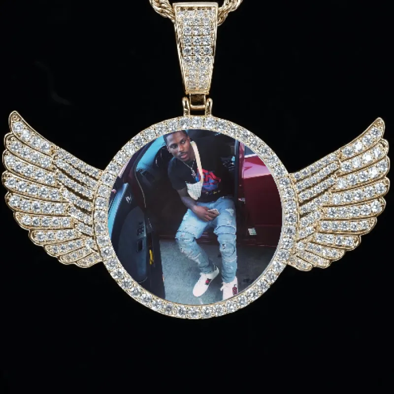 CUSTOM PICTURE PENDANT STYLE-4 sold by The GUU Shop