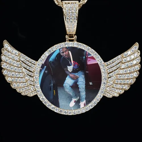 CUSTOM PICTURE PENDANT STYLE-4 sold by The GUU Shop