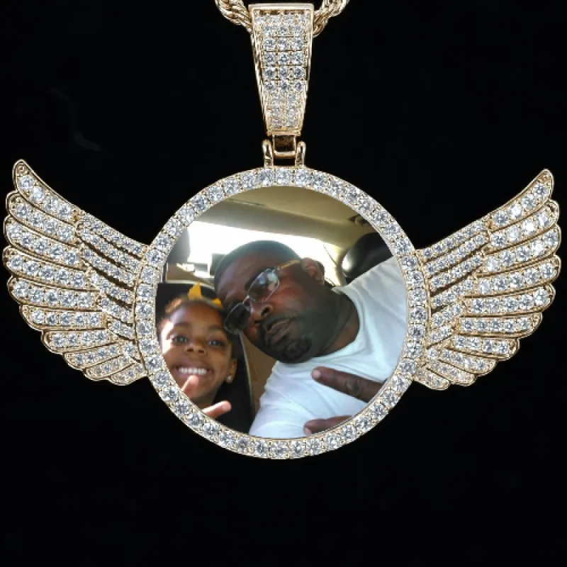 CUSTOM PICTURE PENDANT STYLE-4 sold by The GUU Shop