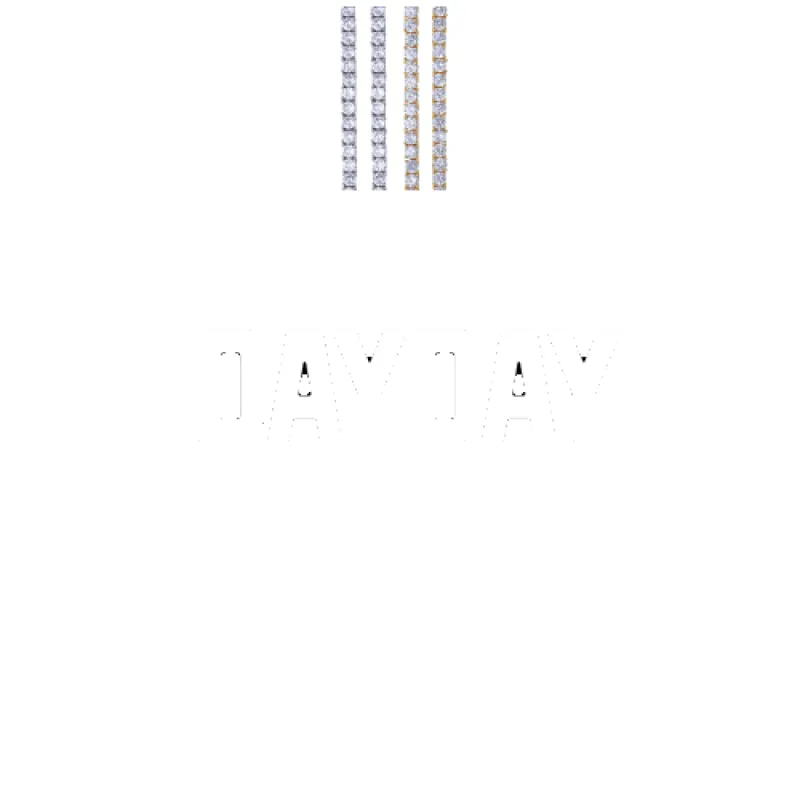 Custom Letters Baguette Two Layer Necklace sold by The GUU Shop