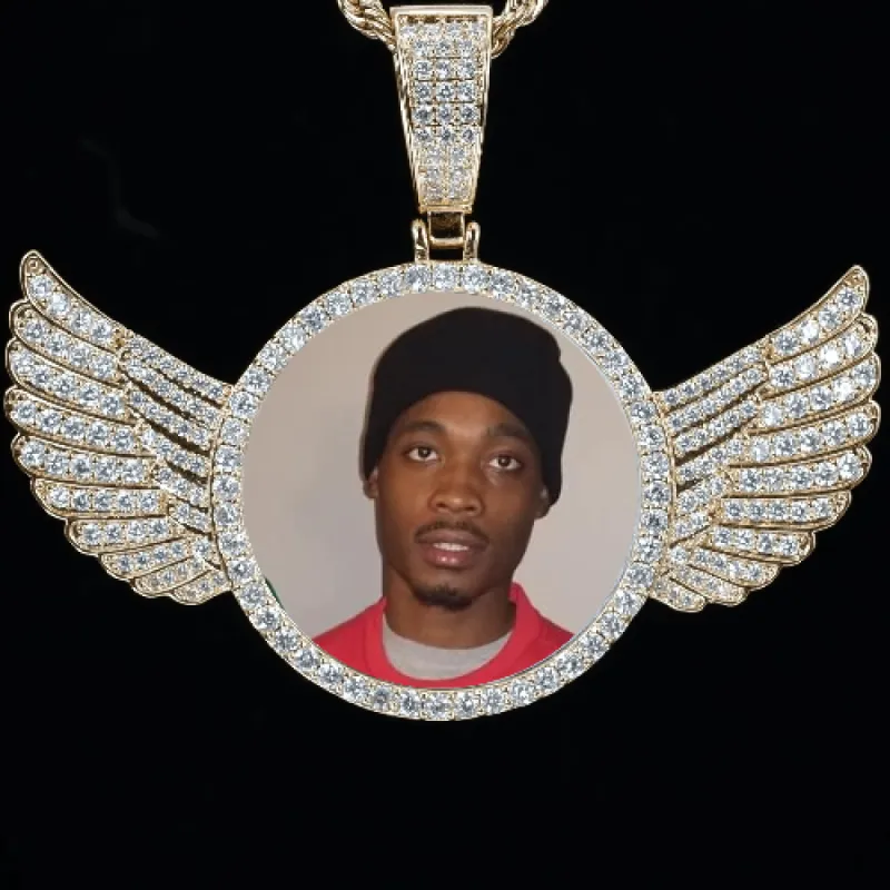 CUSTOM PICTURE PENDANT STYLE-4 sold by The GUU Shop