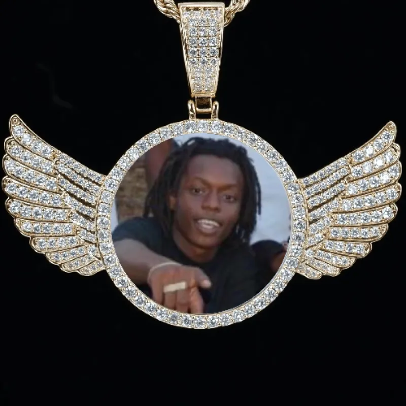 CUSTOM PICTURE PENDANT STYLE-4 sold by The GUU Shop