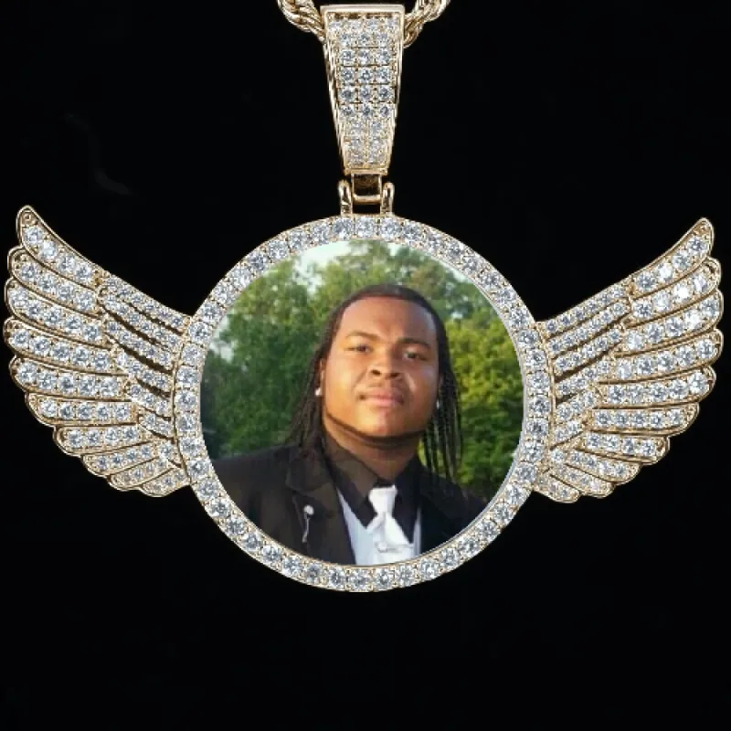 CUSTOM PICTURE PENDANT STYLE-4 sold by The GUU Shop